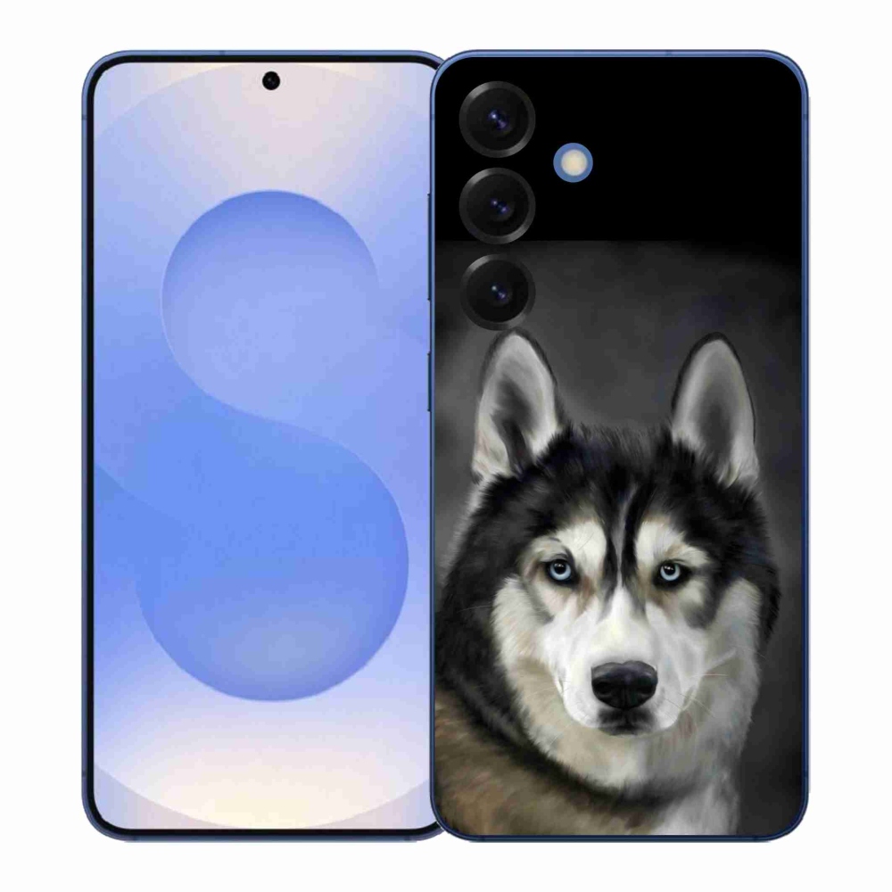 Gelový kryt mmCase na Samsung Galaxy S26+ - husky