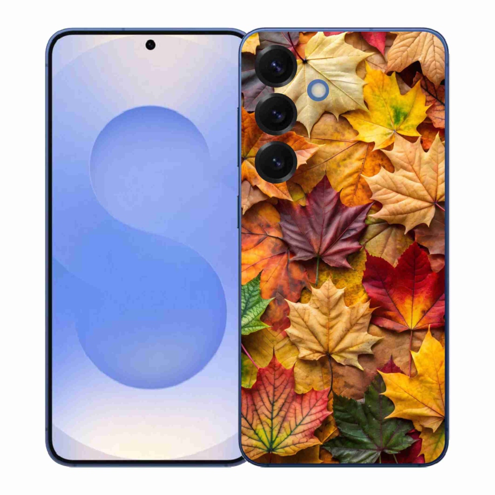 Gelový kryt mmCase na Samsung Galaxy S26+ - javorové listy 2