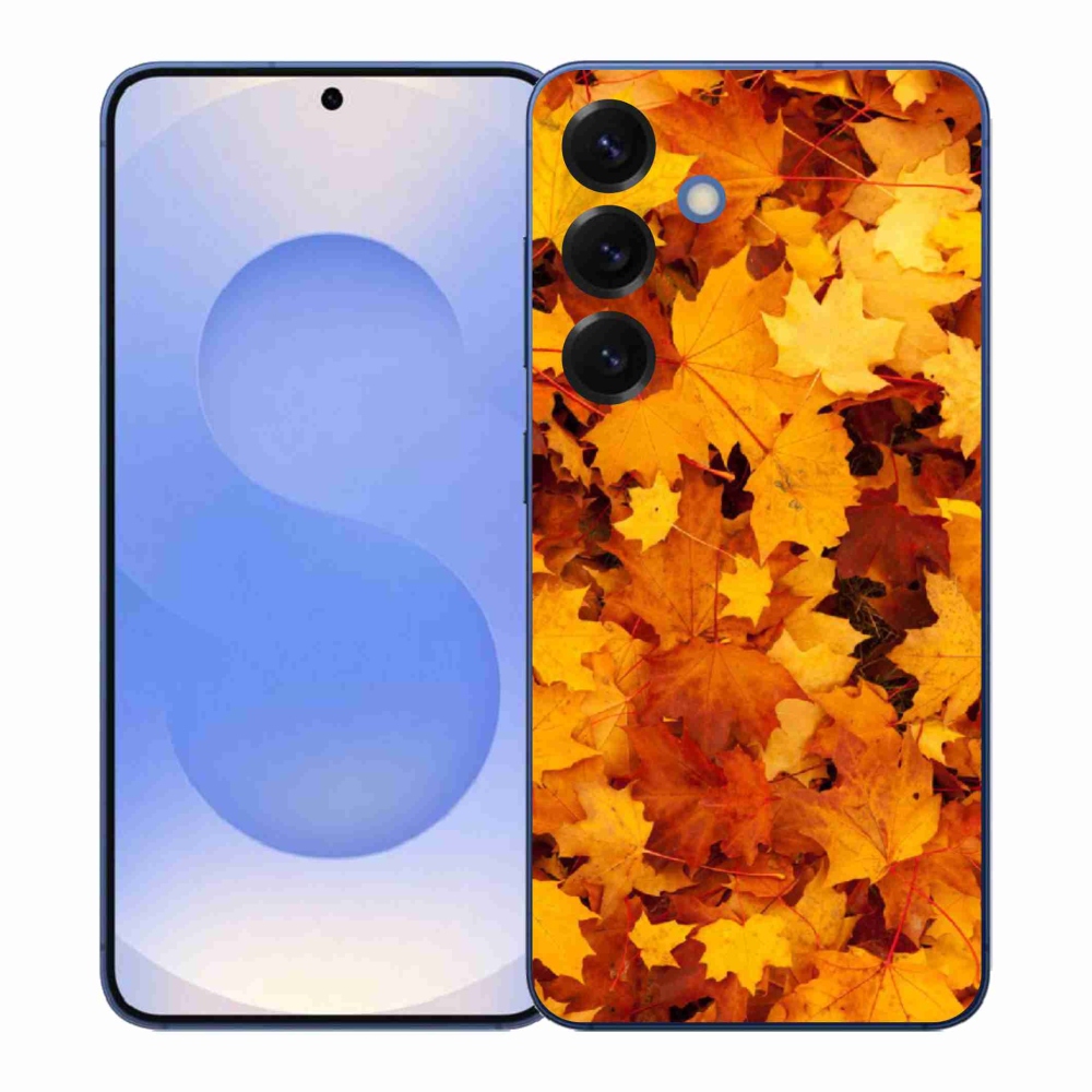 Gelový kryt mmCase na Samsung Galaxy S26+ - javorové listy