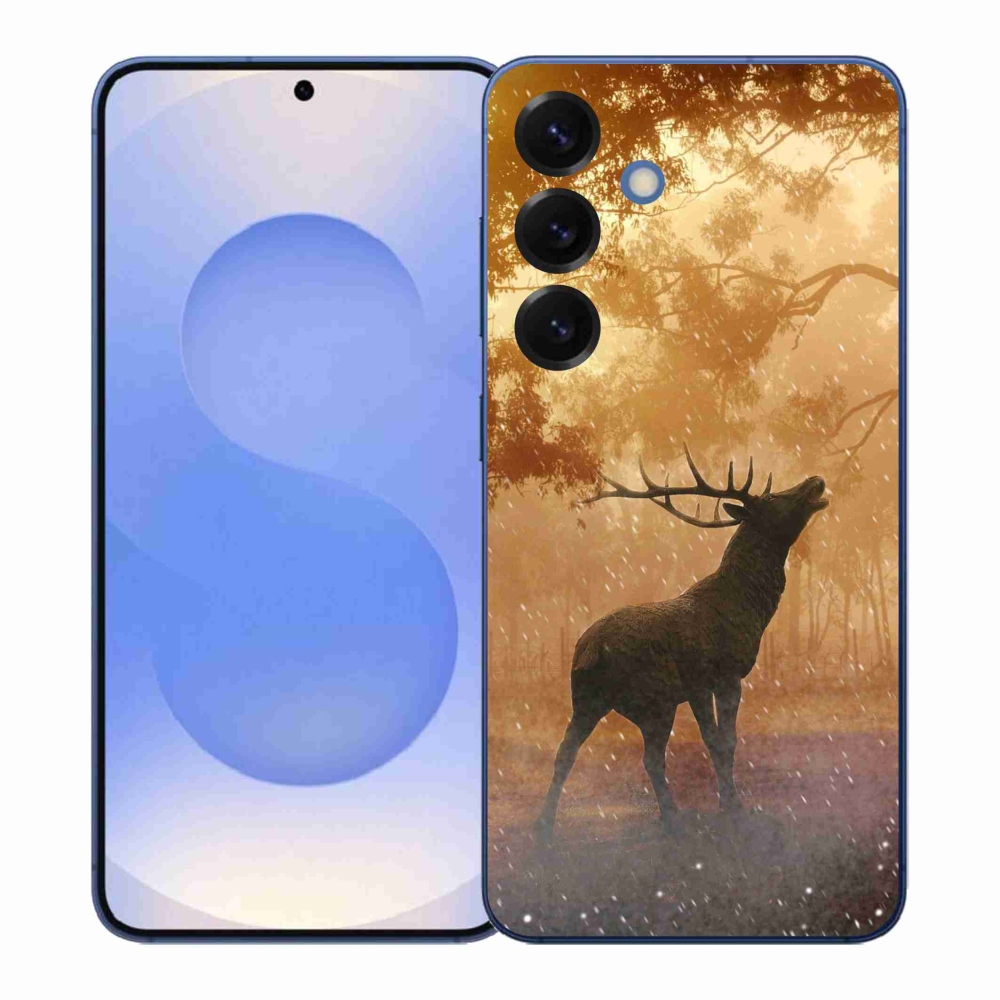 Gelový kryt mmCase na Samsung Galaxy S26+ - jelen v říji