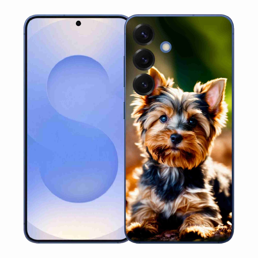 Gelový kryt mmCase na Samsung Galaxy S26+ - jorkšír 10