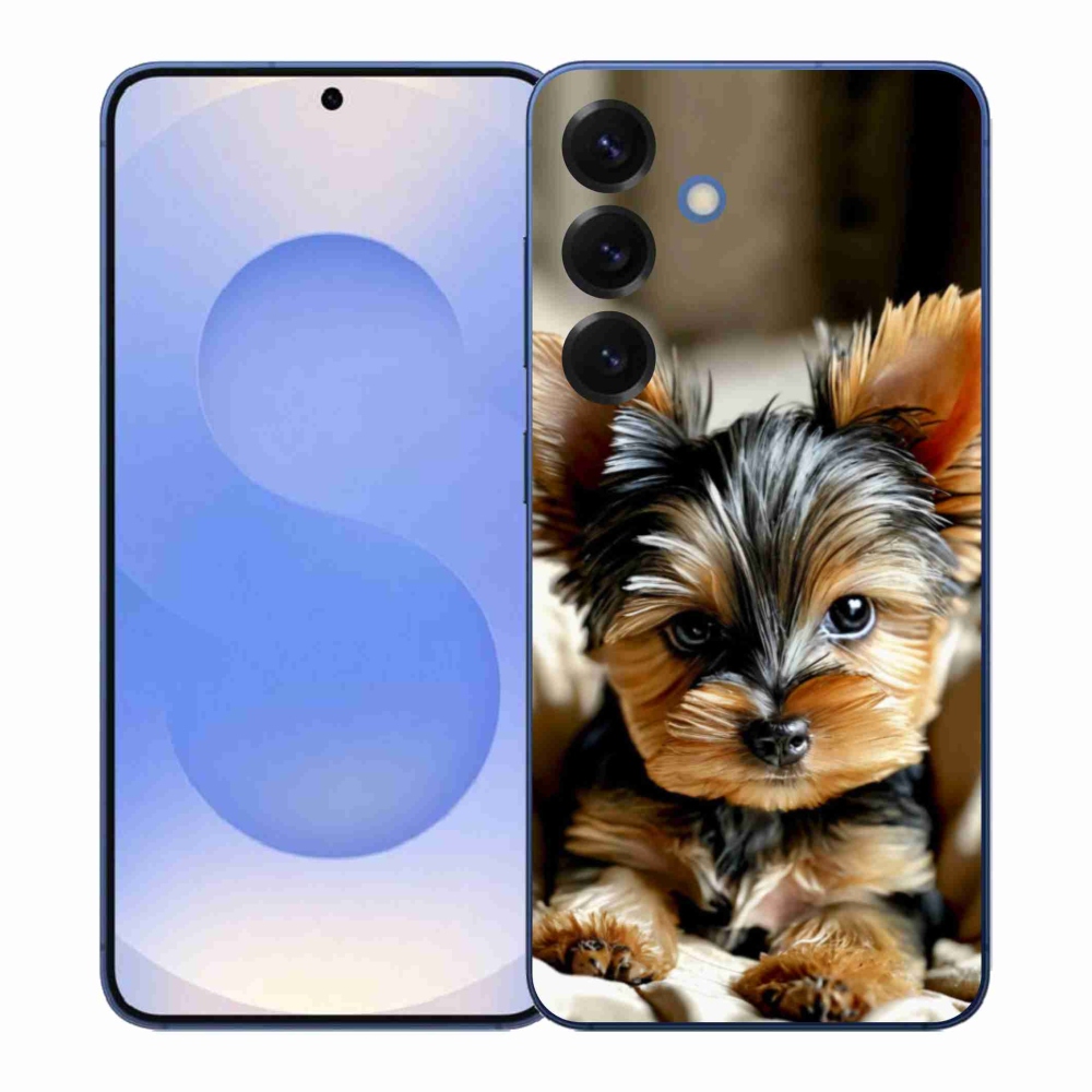 Gelový kryt mmCase na Samsung Galaxy S26+ - jorkšír 11