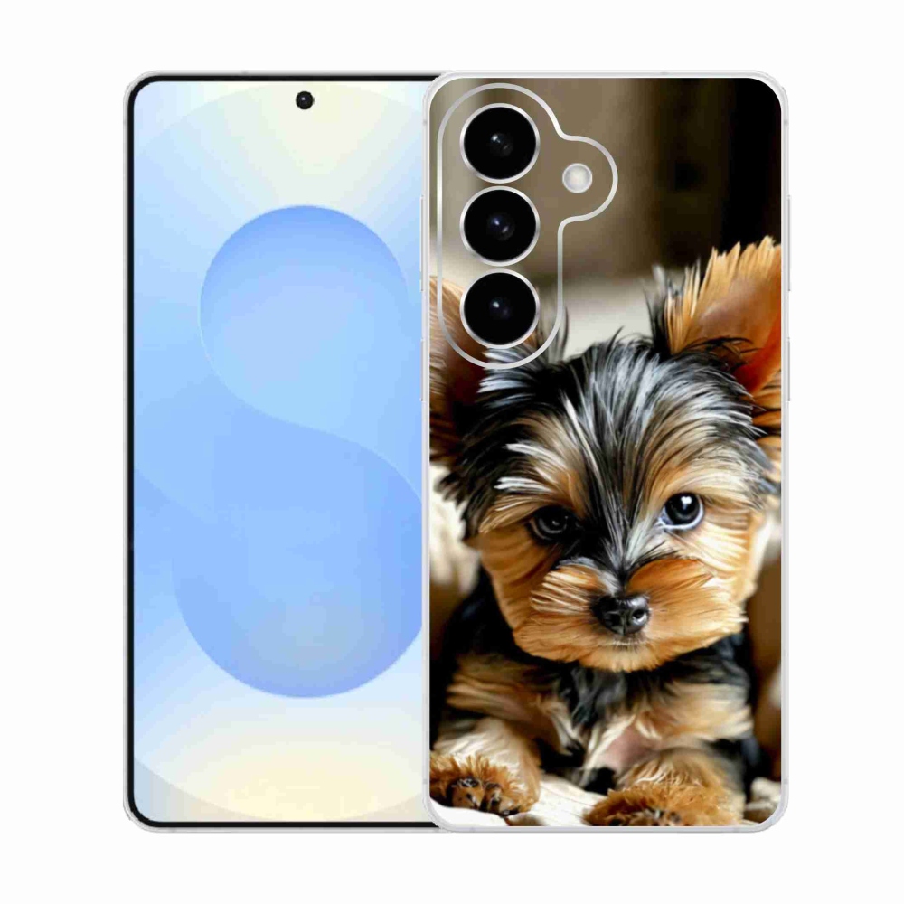 Gelový kryt mmCase na Samsung Galaxy S26  - jorkšír 11