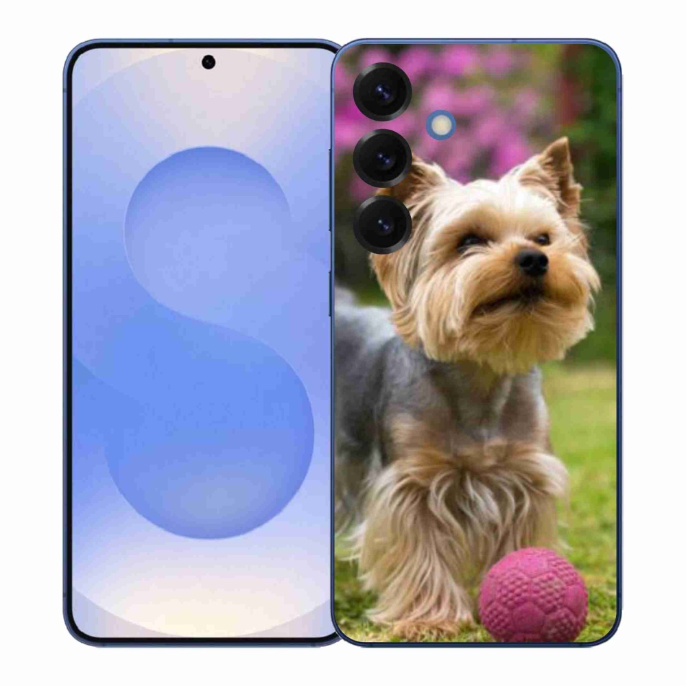 Gelový kryt mmCase na Samsung Galaxy S26+ - jorkšír 4