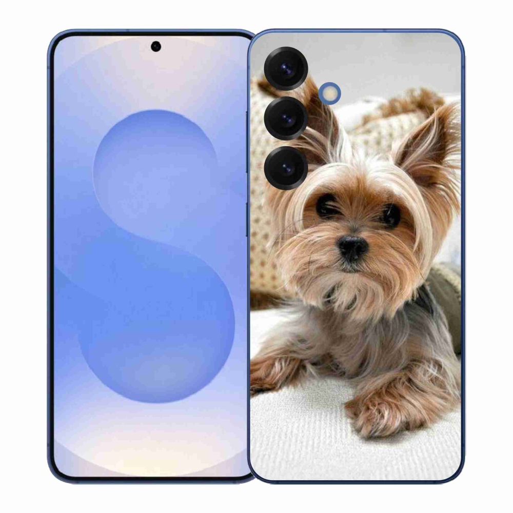 Gelový kryt mmCase na Samsung Galaxy S26+ - jorkšír 5