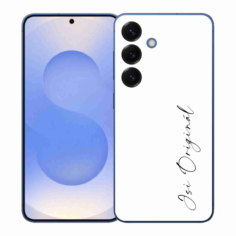 Gelový kryt mmCase na Samsung Galaxy S26+ - jsi originál bílé pozadí