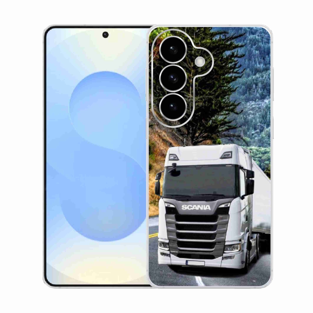 Gelový kryt mmCase na Samsung Galaxy S26  - kamion 1