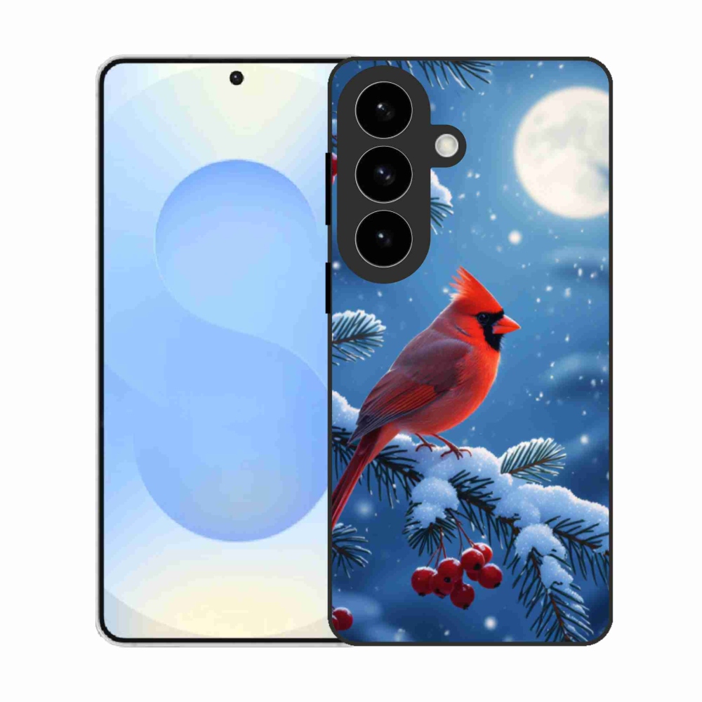 Gelový kryt mmCase na Samsung Galaxy S26 - kardinál červený