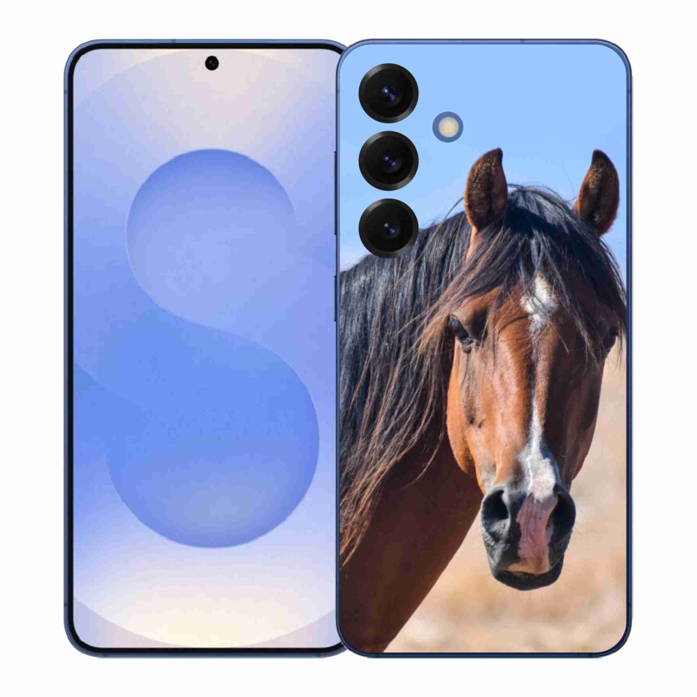 Gelový kryt mmCase na Samsung Galaxy S26+ - klidný kůň