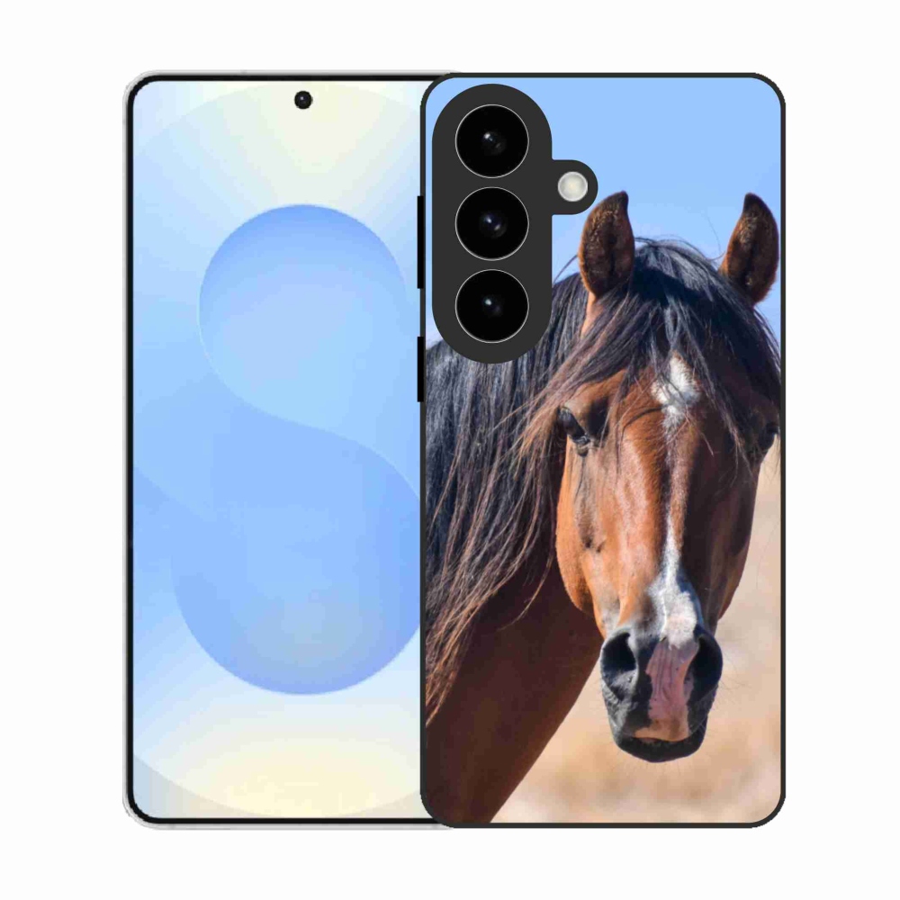 Gelový kryt mmCase na Samsung Galaxy S26 - klidný kůň