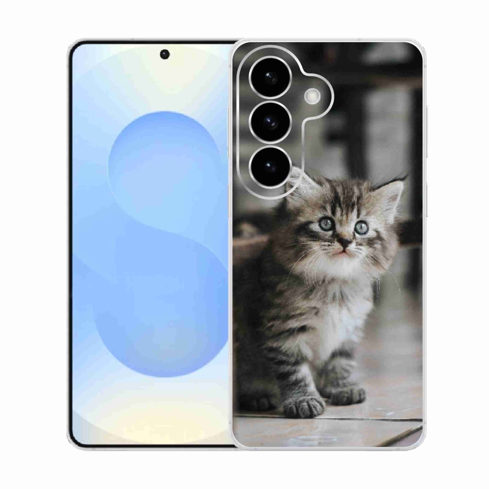 Gelový kryt mmCase na Samsung Galaxy S26  - koťátko