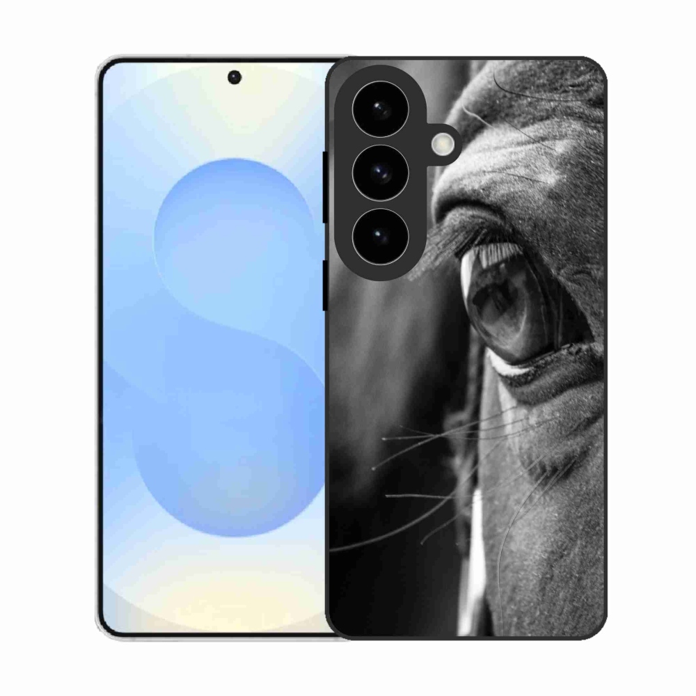 Gelový kryt mmCase na Samsung Galaxy S26 - koňský pohled