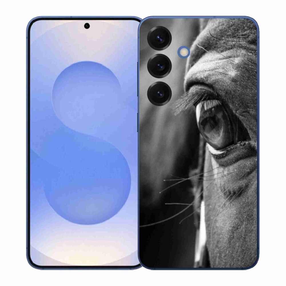 Gelový kryt mmCase na Samsung Galaxy S26+ - koňský pohled