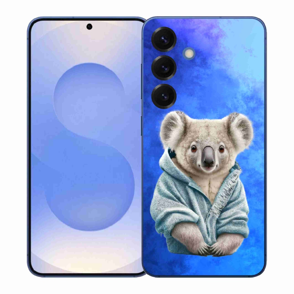 Gelový kryt mmCase na Samsung Galaxy S26+ - koala ve svetru