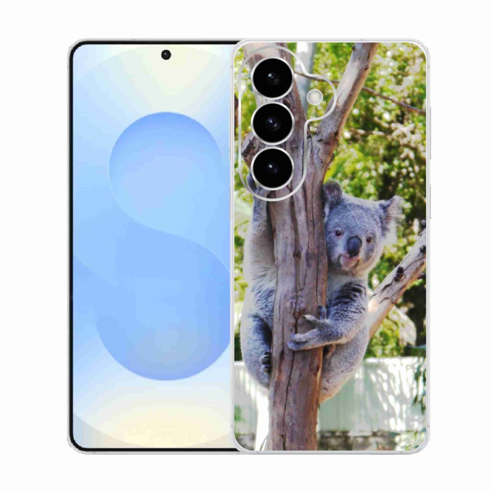 Gelový kryt mmCase na Samsung Galaxy S26  - koala