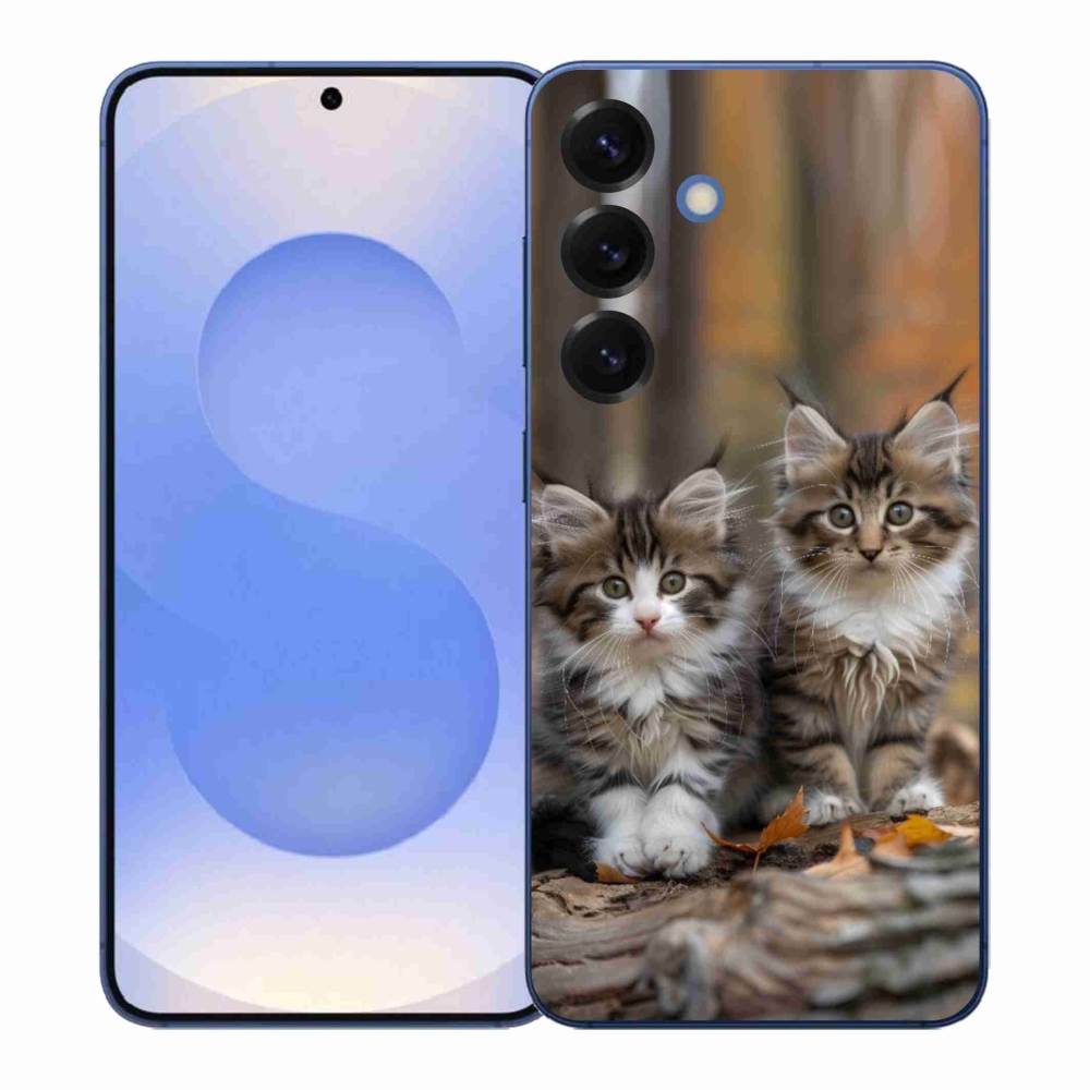 Gelový kryt mmCase na Samsung Galaxy S26+ - kočičí duo 3