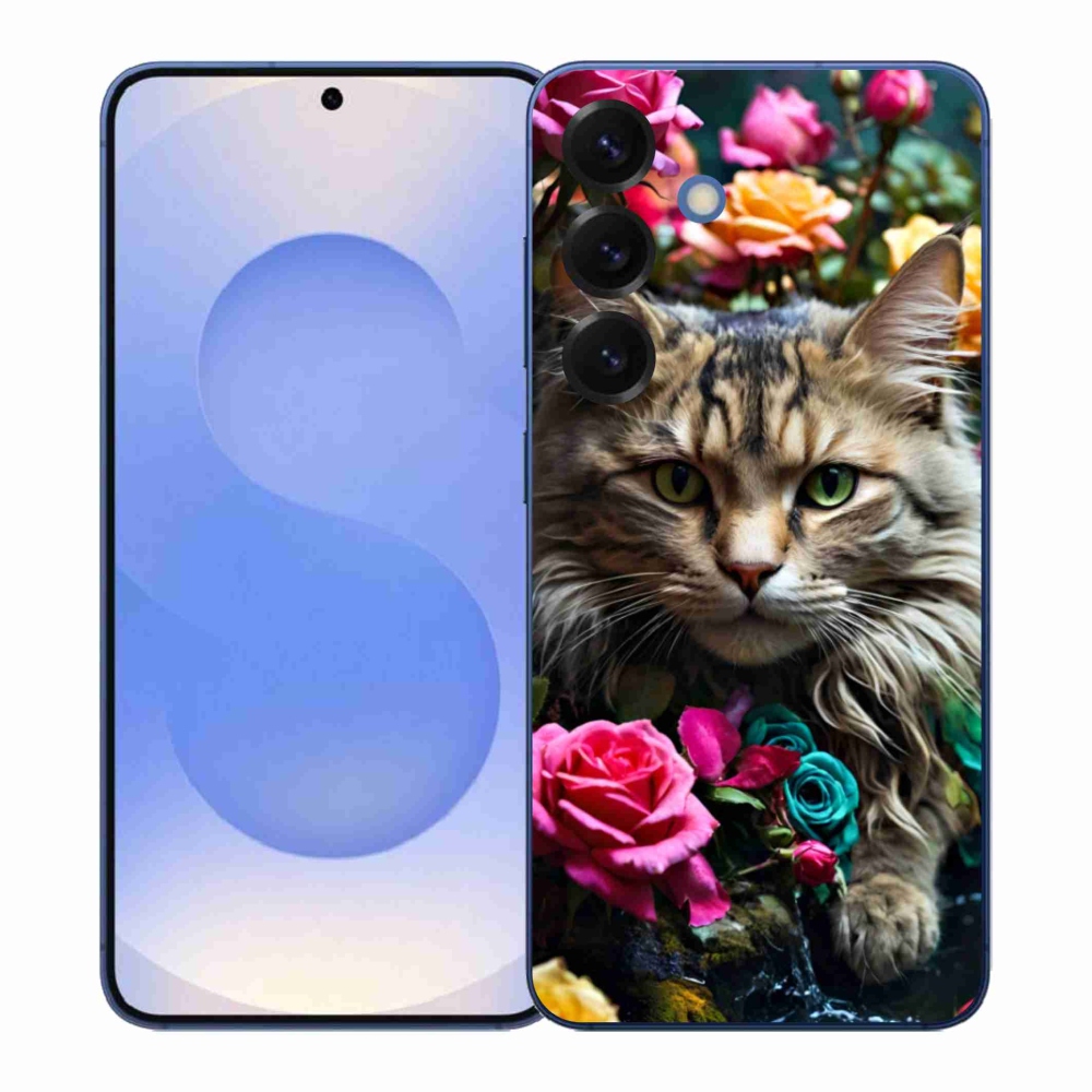 Gelový kryt mmCase na Samsung Galaxy S26+ - kočíčí pohled 2