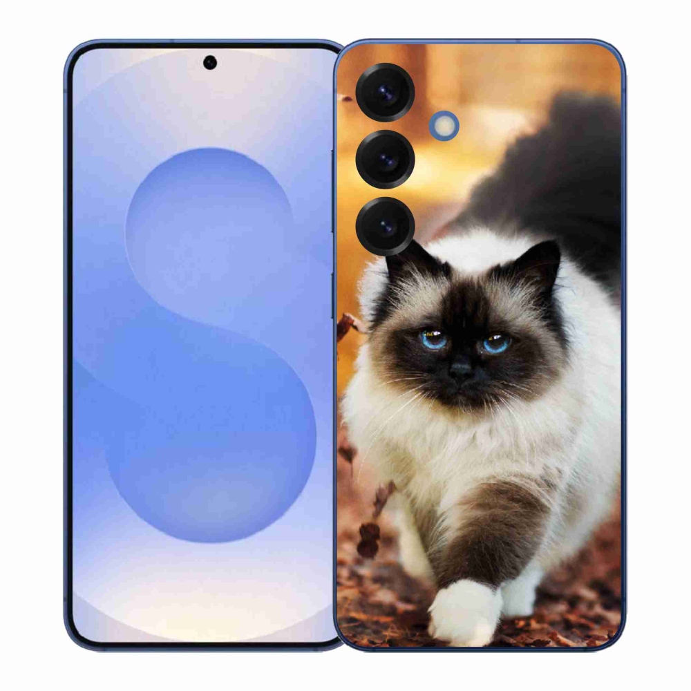 Gelový kryt mmCase na Samsung Galaxy S26+ - kočka