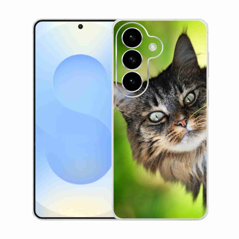 Gelový kryt mmCase na Samsung Galaxy S26  - kočka 3