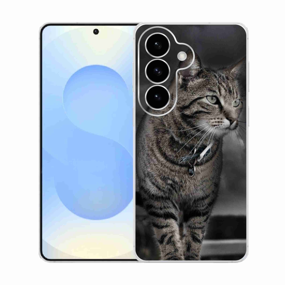 Gelový kryt mmCase na Samsung Galaxy S26  - kočka