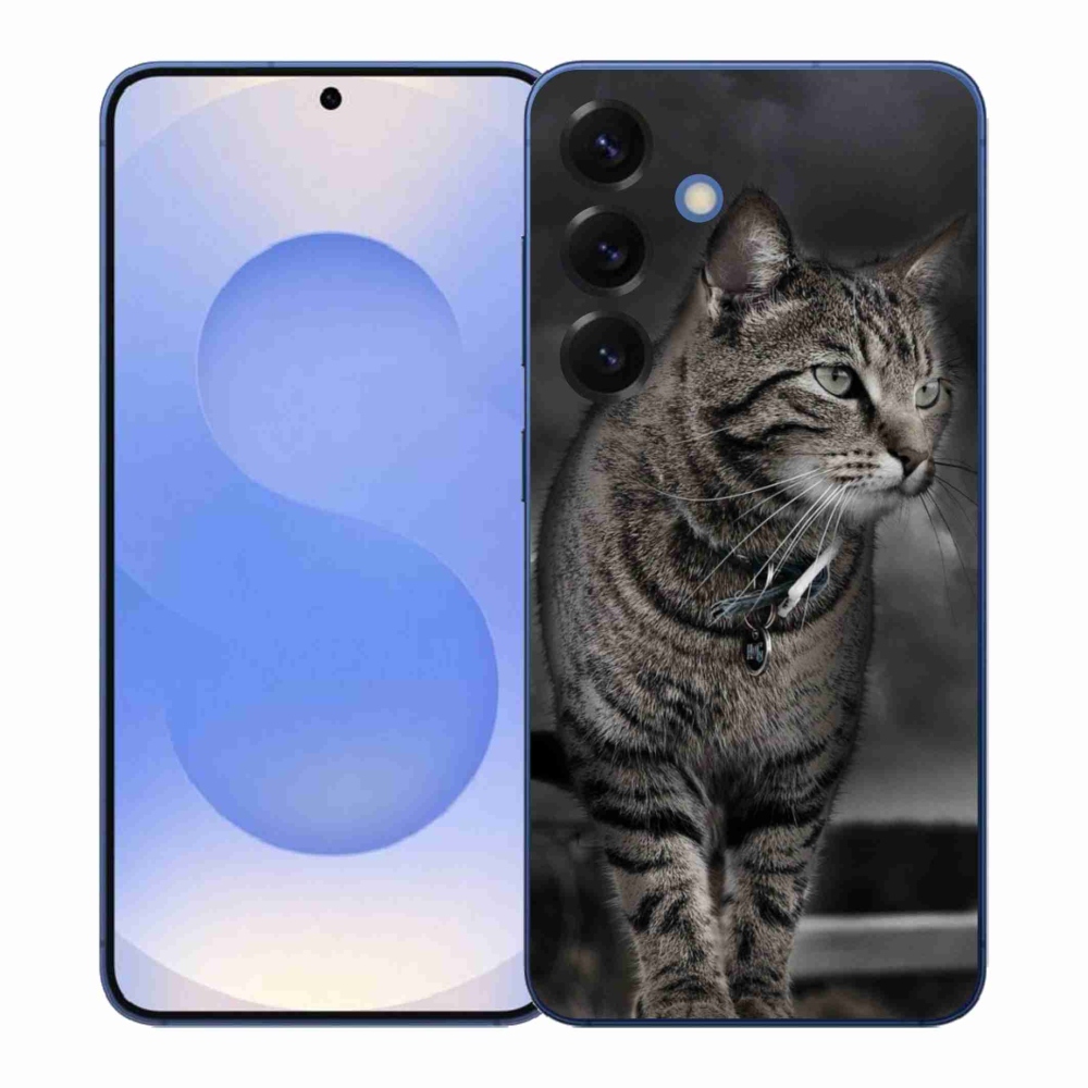 Gelový kryt mmCase na Samsung Galaxy S26+ - kočka