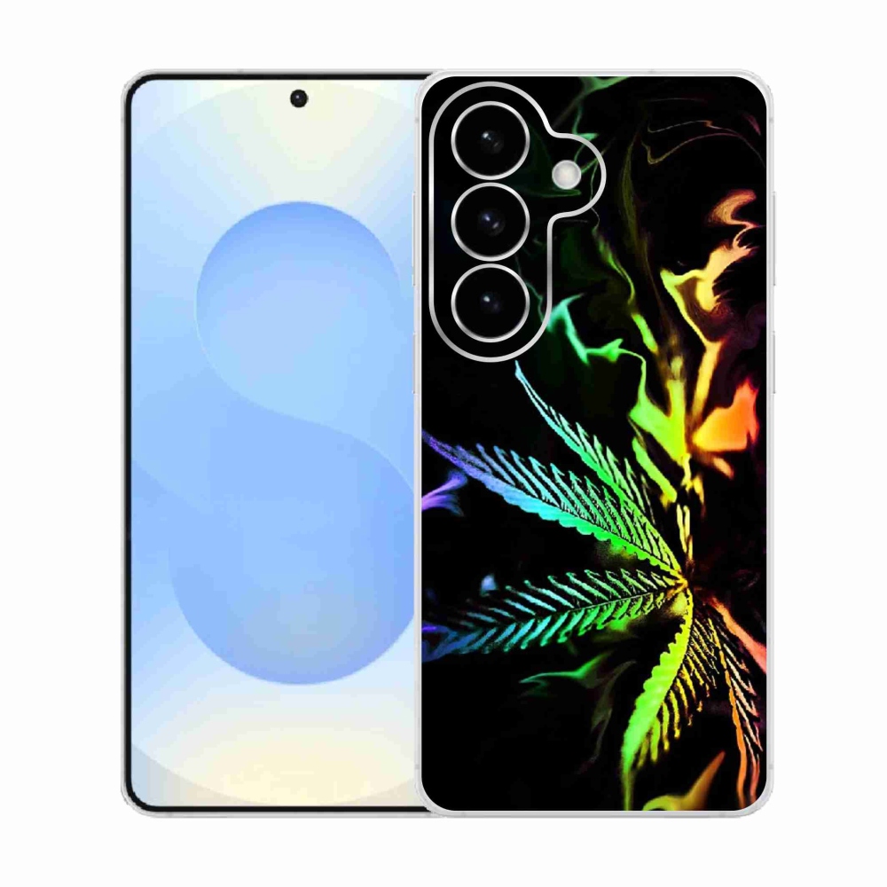 Gelový kryt mmCase na Samsung Galaxy S26  - konopí 2