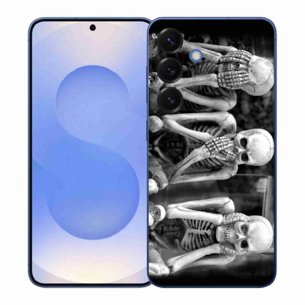 Gelový kryt mmCase na Samsung Galaxy S26+ - kostlivci