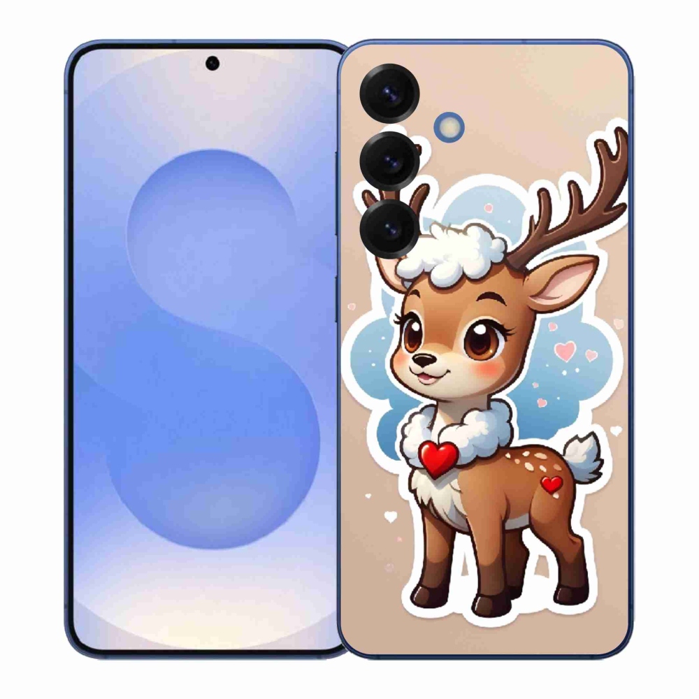 Gelový kryt mmCase na Samsung Galaxy S26+ - kreslený sob