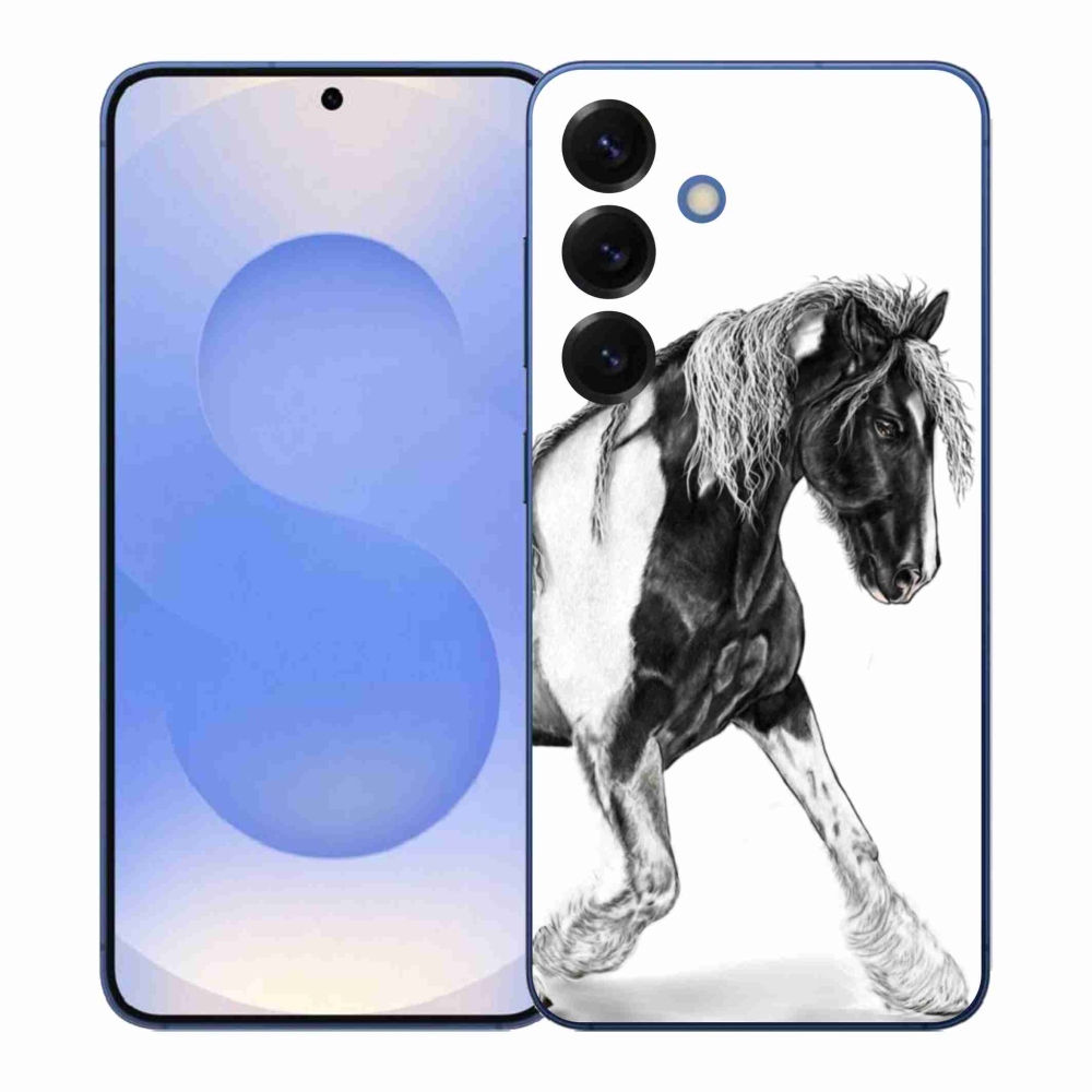 Gelový kryt mmCase na Samsung Galaxy S26+ - kůň