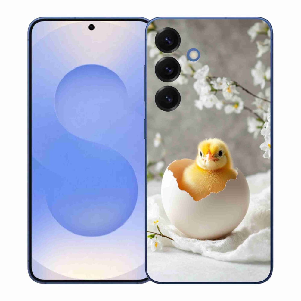 Gelový kryt mmCase na Samsung Galaxy S26+ - kuřátko