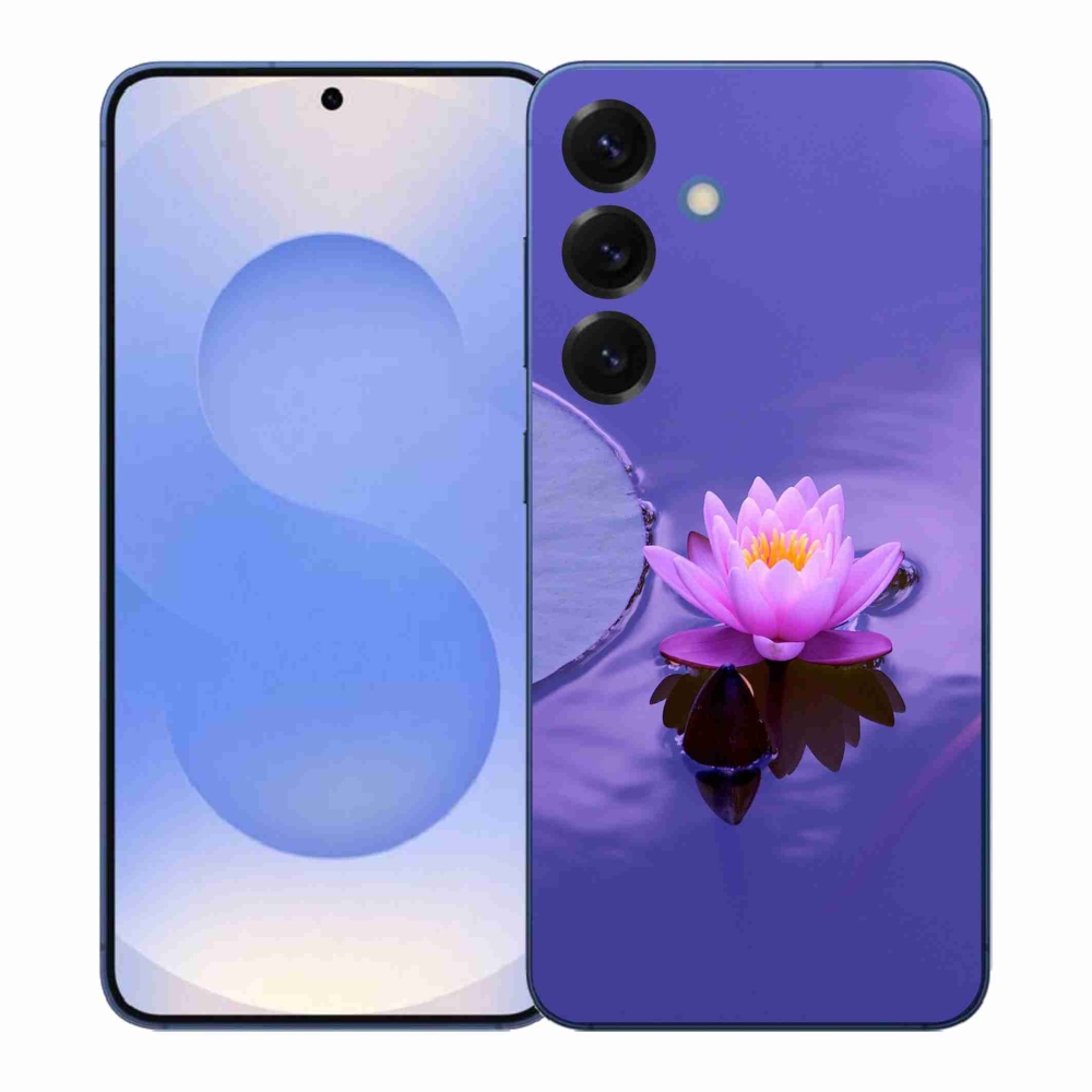 Gelový kryt mmCase na Samsung Galaxy S26+ - květ na hladině