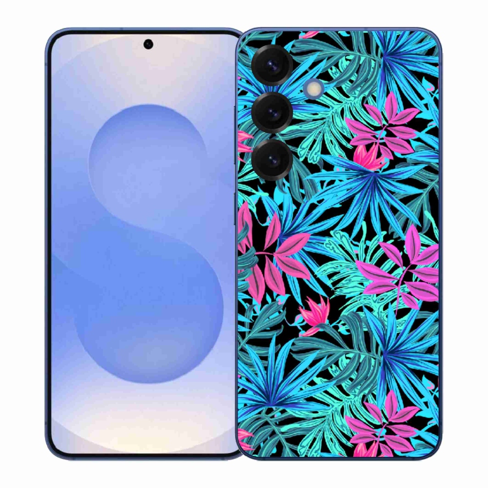 Gelový kryt mmCase na Samsung Galaxy S26+ - květiny 3