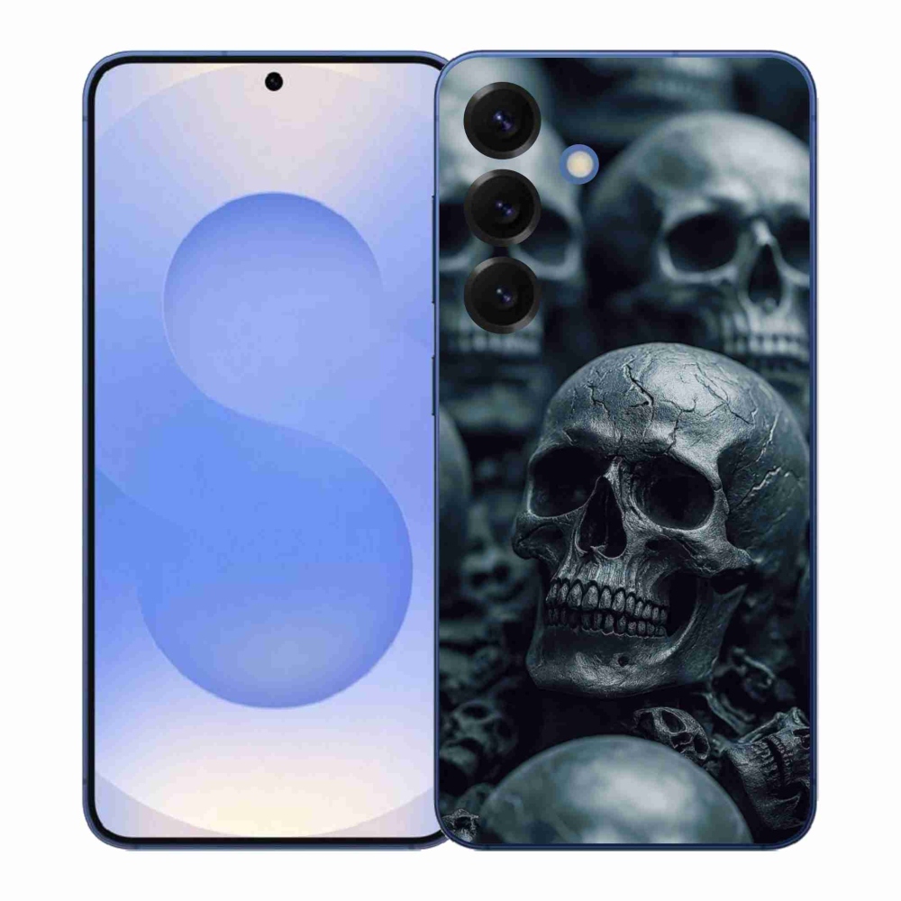 Gelový kryt mmCase na Samsung Galaxy S26+ - lebka 2