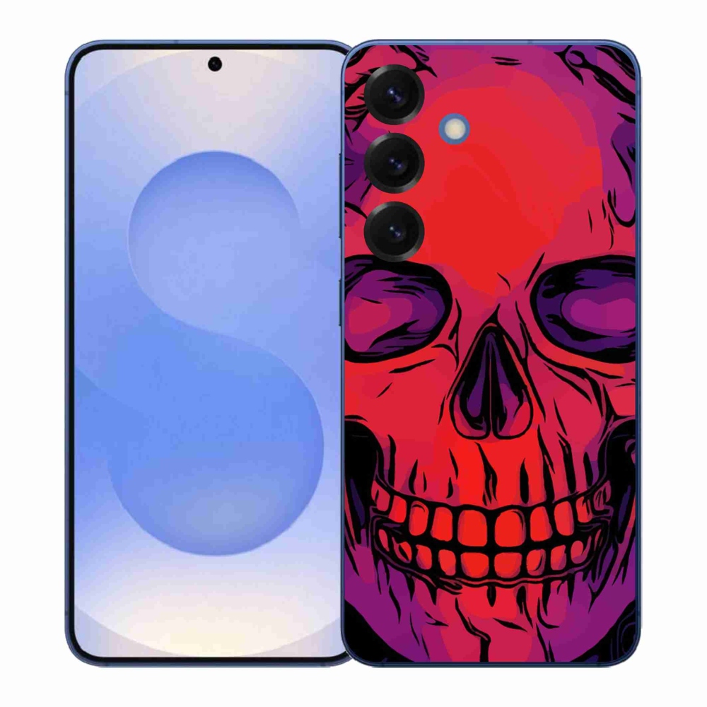 Gelový kryt mmCase na Samsung Galaxy S26+ - lebka