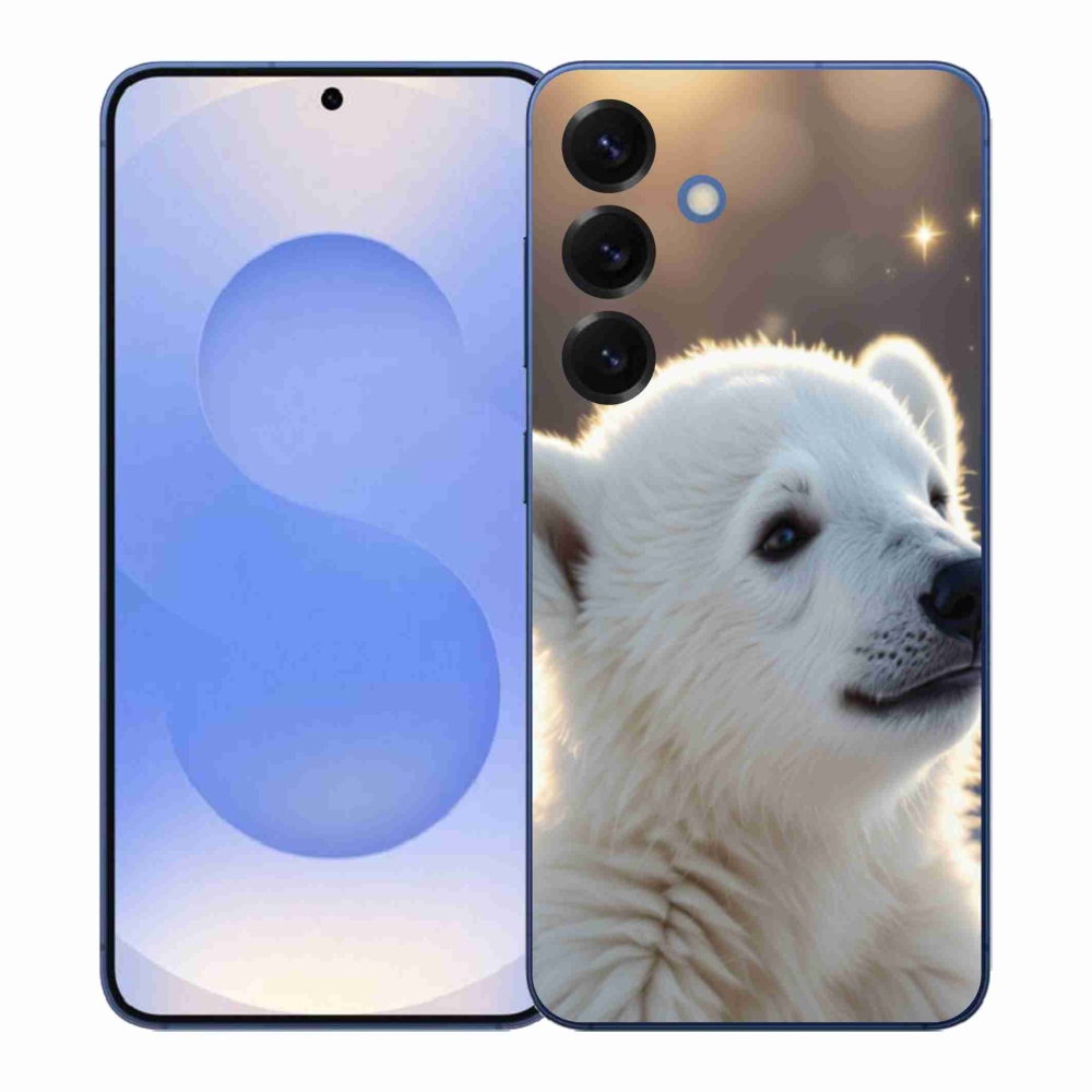 Gelový kryt mmCase na Samsung Galaxy S26+ - lední medvěd