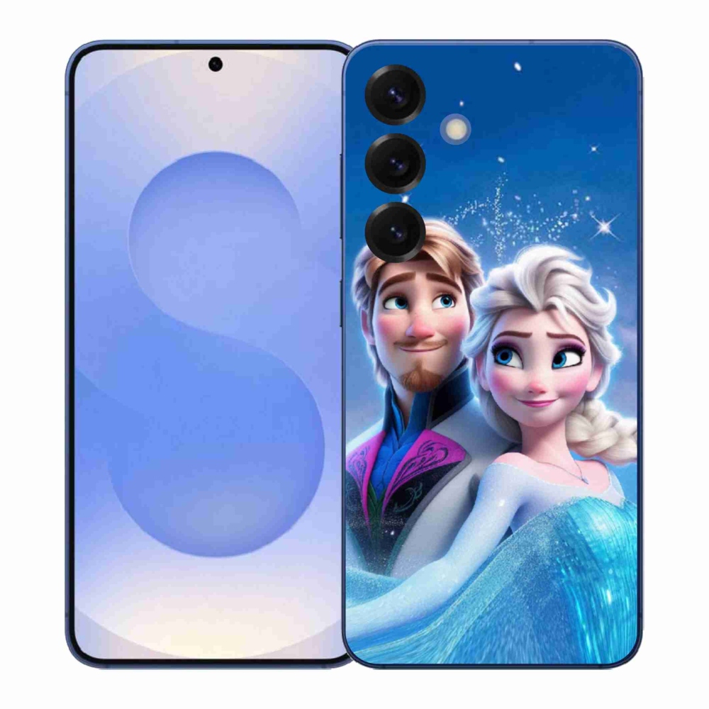 Gelový kryt mmCase na Samsung Galaxy S26+ - ledové království 1