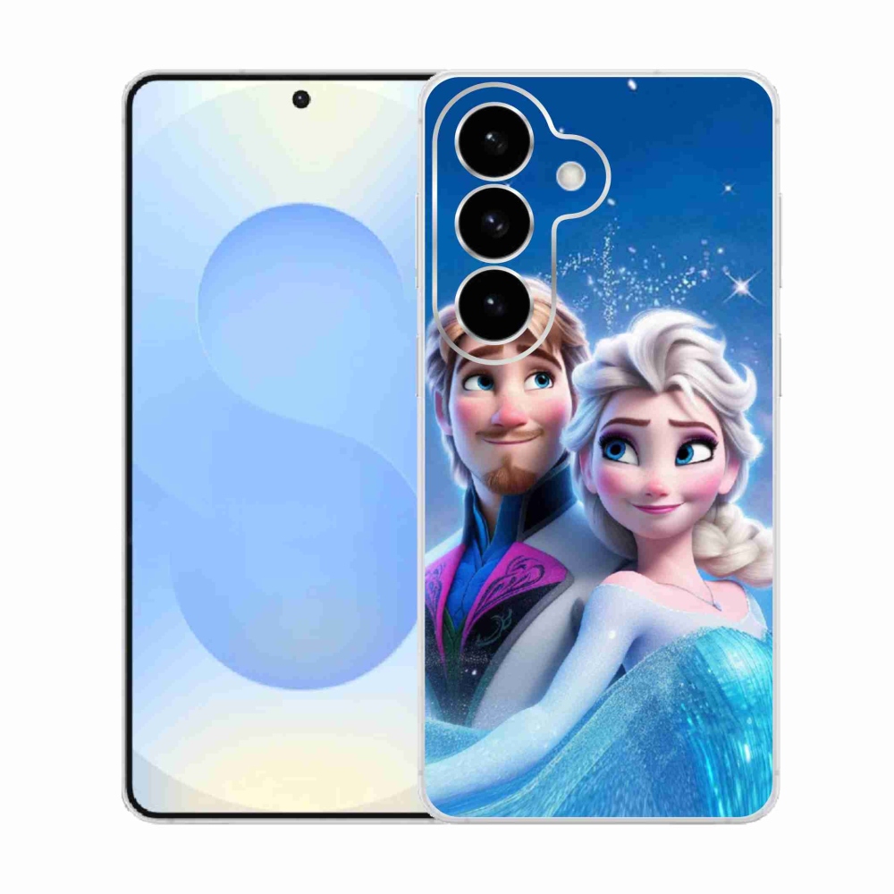 Gelový kryt mmCase na Samsung Galaxy S26  - ledové království 1