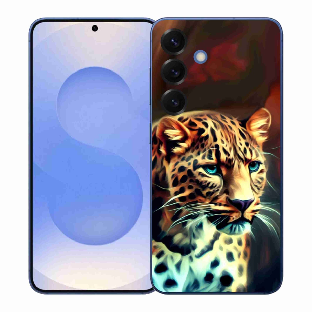 Gelový kryt mmCase na Samsung Galaxy S26+ - leopard