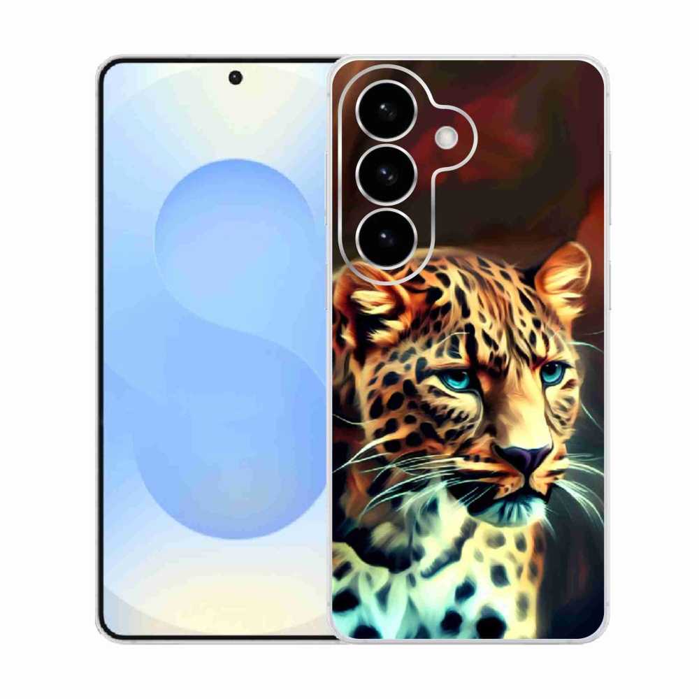 Gelový kryt mmCase na Samsung Galaxy S26  - leopard