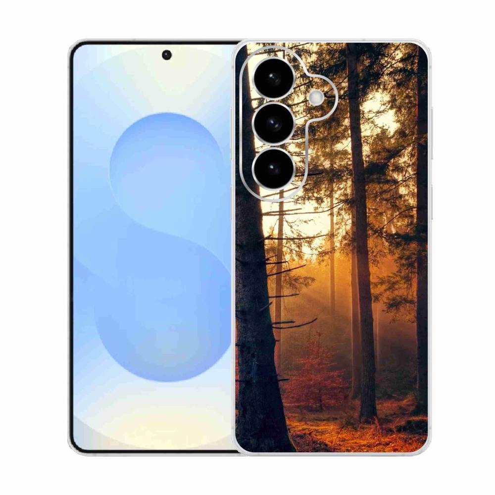 Gelový kryt mmCase na Samsung Galaxy S26  - les