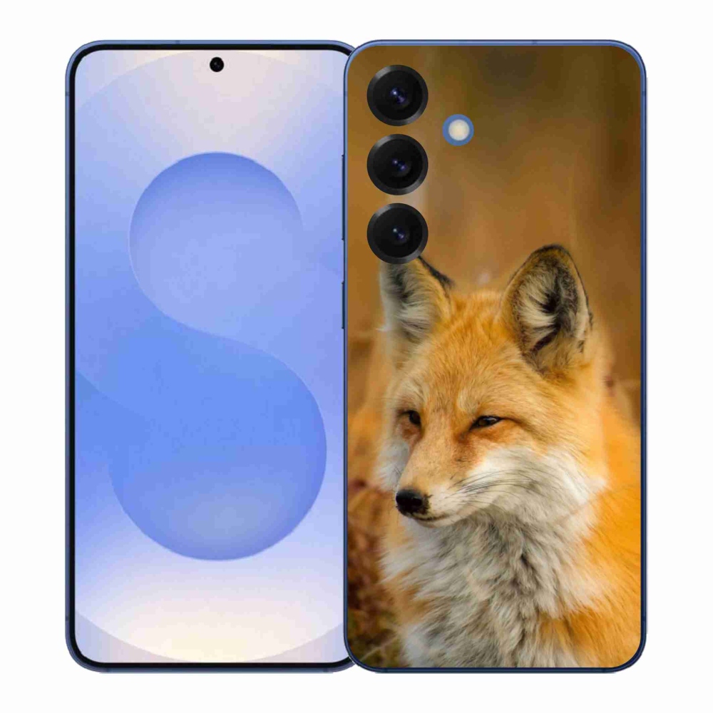 Gelový kryt mmCase na Samsung Galaxy S26+ - liška