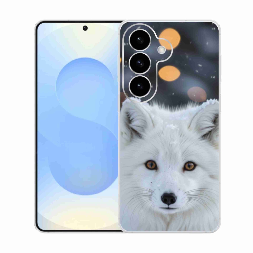 Gelový kryt mmCase na Samsung Galaxy S26  - liška polární