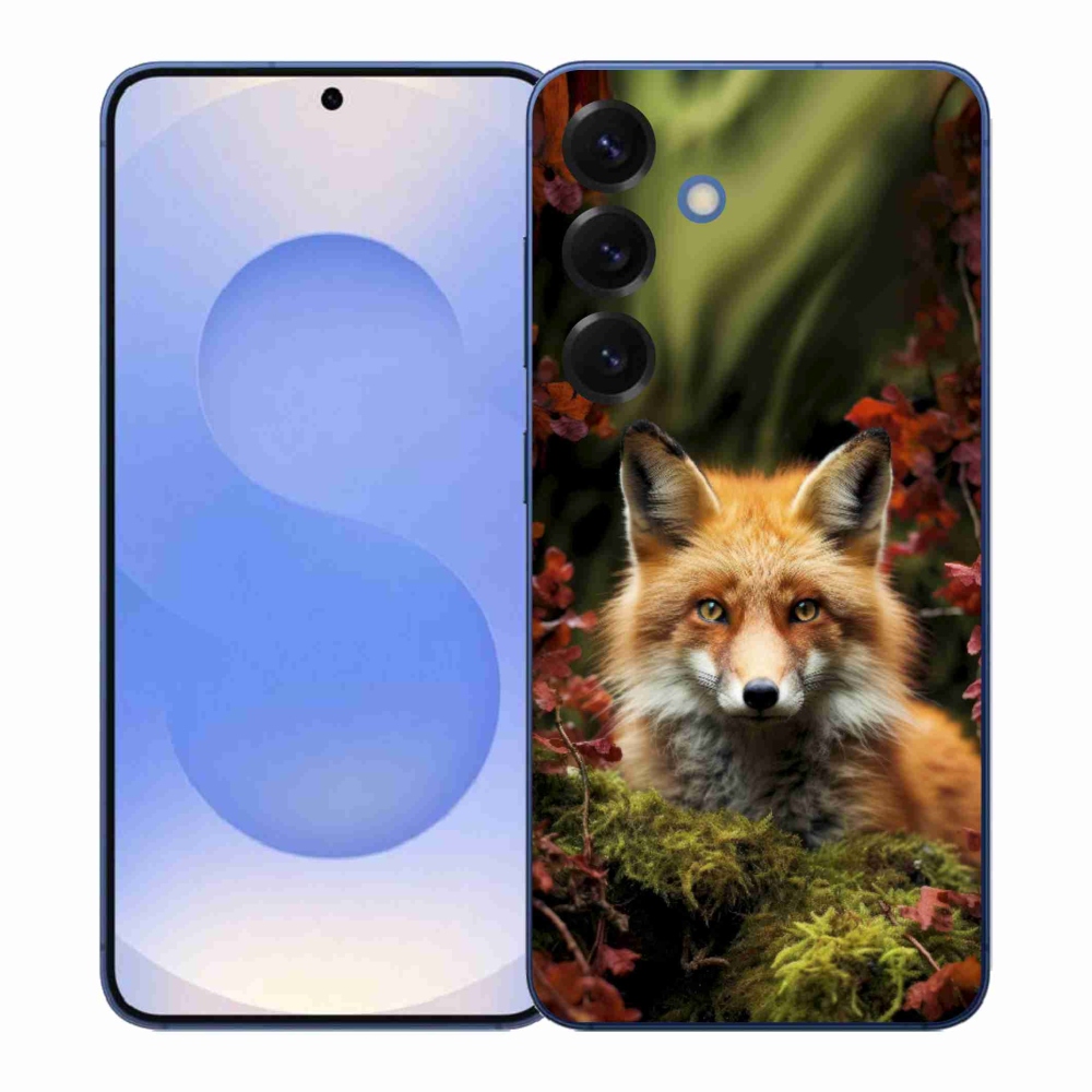Gelový kryt mmCase na Samsung Galaxy S26+ - liška v lese