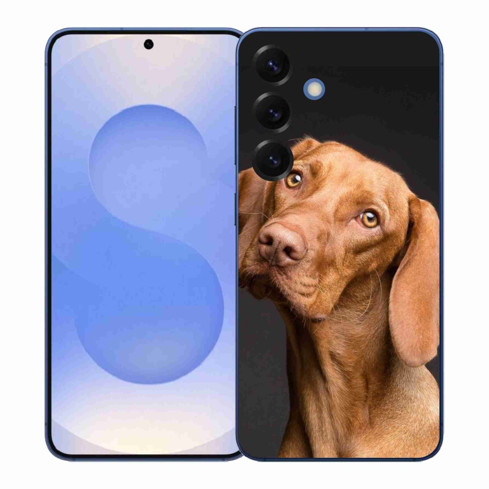 Gelový kryt mmCase na Samsung Galaxy S26+ - maďarský ohař