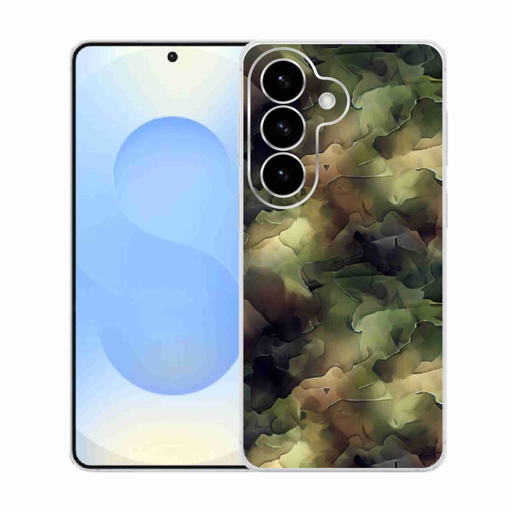 Gelový kryt mmCase na Samsung Galaxy S26  - maskáčový vzor 10