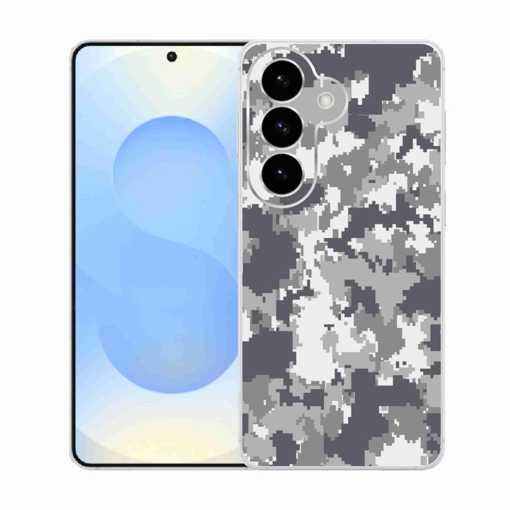 Gelový kryt mmCase na Samsung Galaxy S26  - maskáčový vzor 2