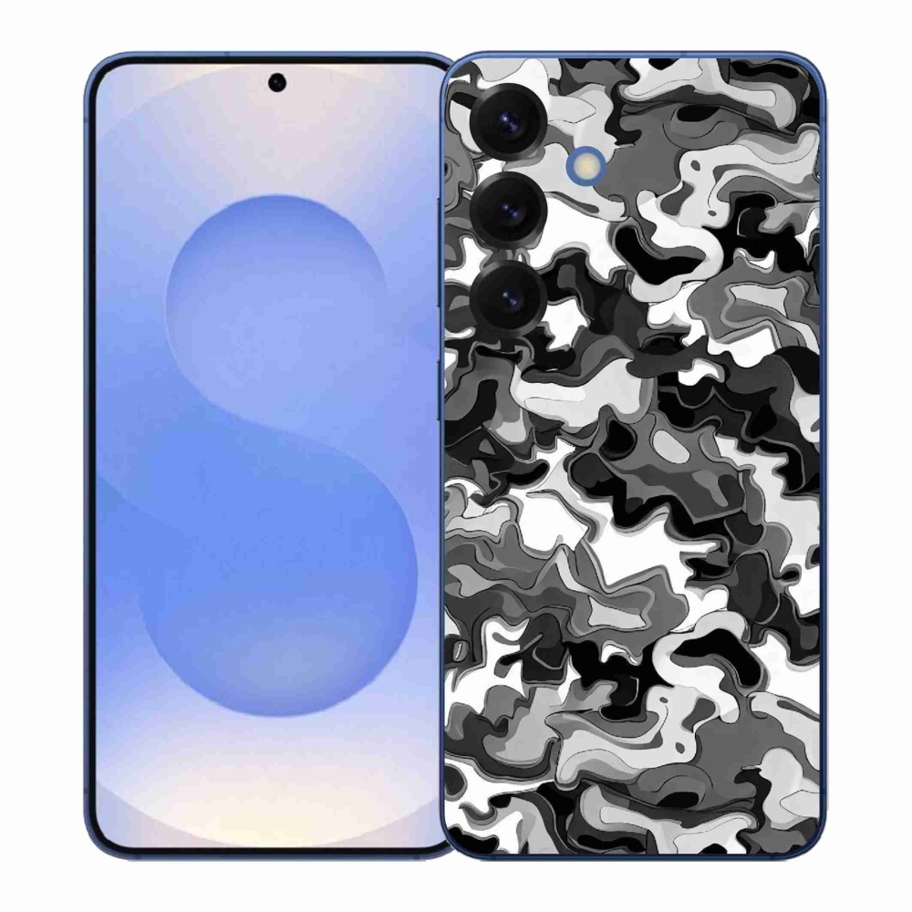 Gelový kryt mmCase na Samsung Galaxy S26+ - maskáčový vzor 3