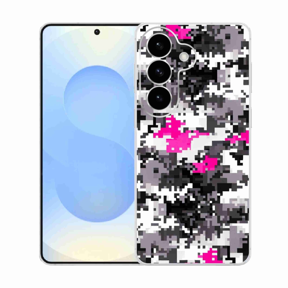 Gelový kryt mmCase na Samsung Galaxy S26  - maskáčový vzor 4