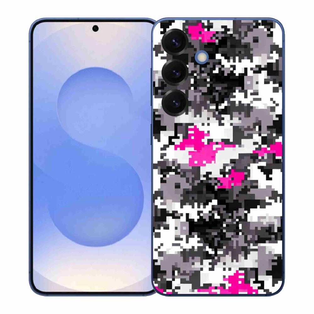 Gelový kryt mmCase na Samsung Galaxy S26+ - maskáčový vzor 4