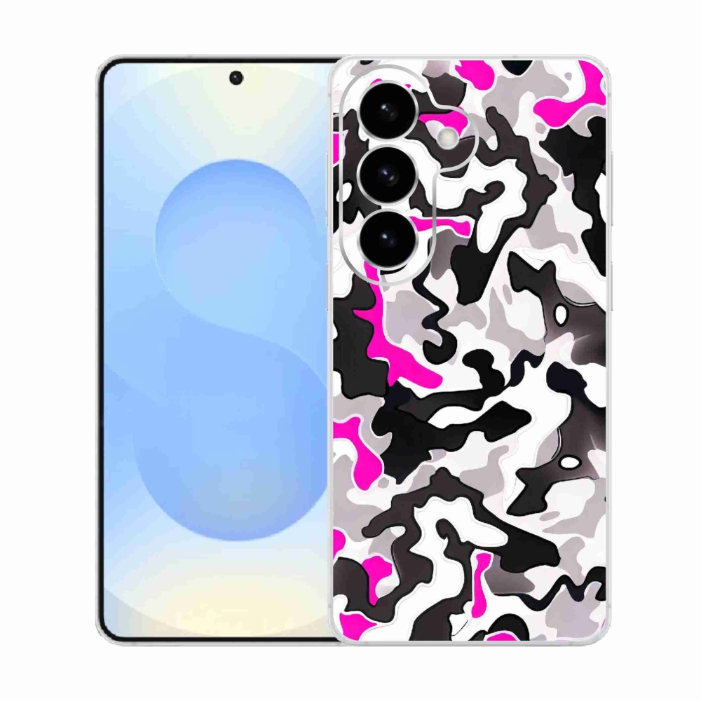 Gelový kryt mmCase na Samsung Galaxy S26  - maskáčový vzor 5